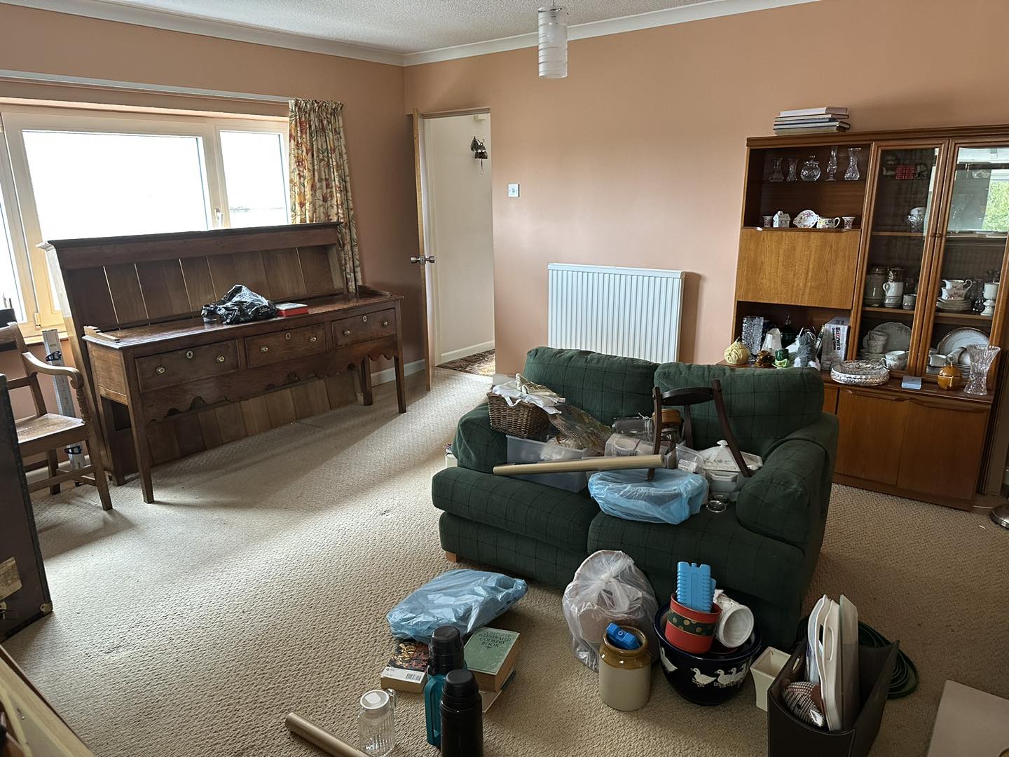 A photo of a house living room full of items